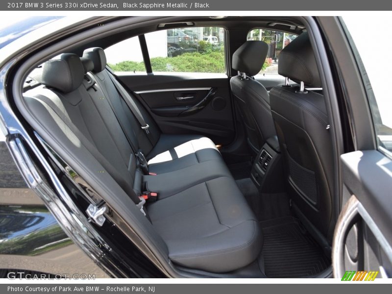 Black Sapphire Metallic / Black 2017 BMW 3 Series 330i xDrive Sedan