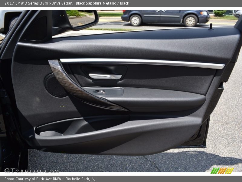 Black Sapphire Metallic / Black 2017 BMW 3 Series 330i xDrive Sedan