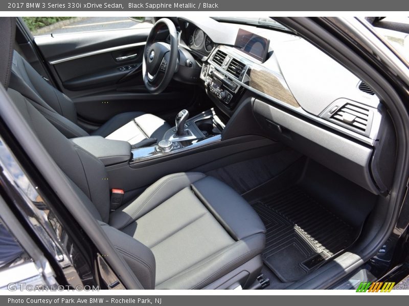 Black Sapphire Metallic / Black 2017 BMW 3 Series 330i xDrive Sedan