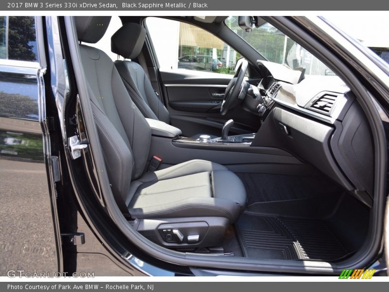 Black Sapphire Metallic / Black 2017 BMW 3 Series 330i xDrive Sedan