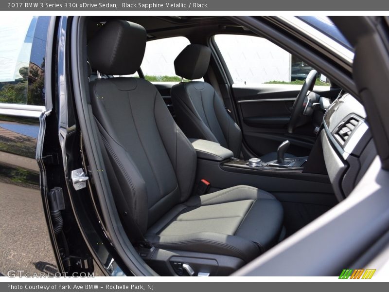 Black Sapphire Metallic / Black 2017 BMW 3 Series 330i xDrive Sedan