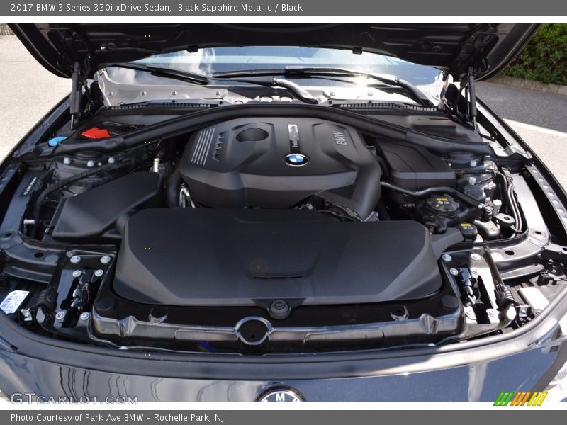Black Sapphire Metallic / Black 2017 BMW 3 Series 330i xDrive Sedan