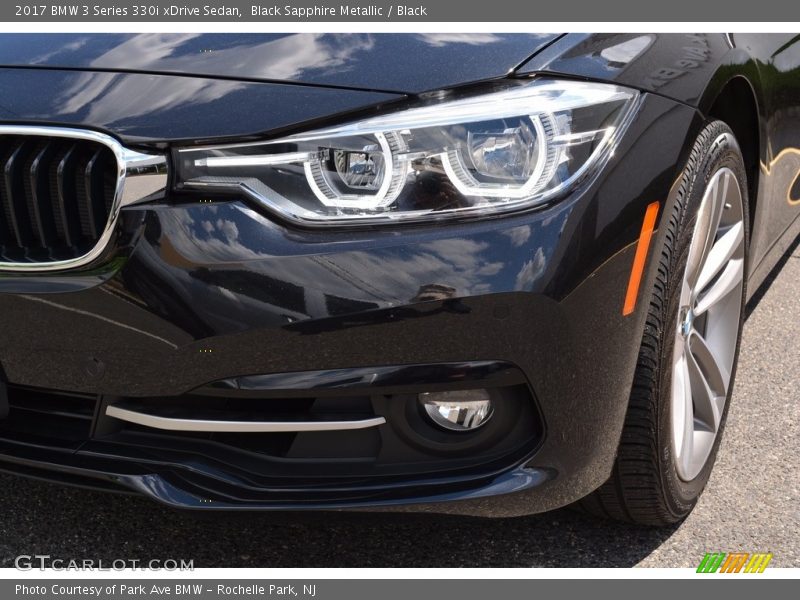 Black Sapphire Metallic / Black 2017 BMW 3 Series 330i xDrive Sedan