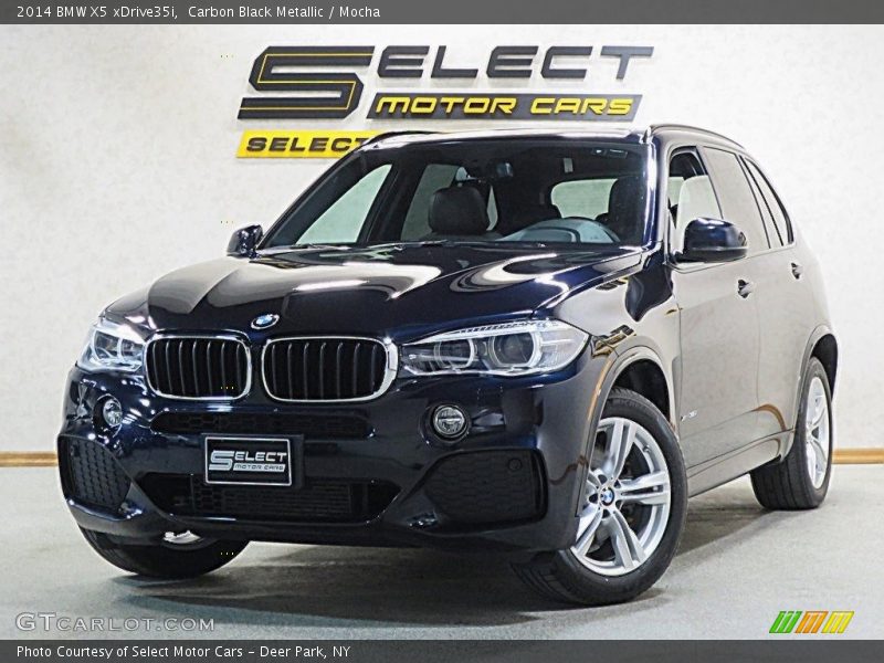 Carbon Black Metallic / Mocha 2014 BMW X5 xDrive35i