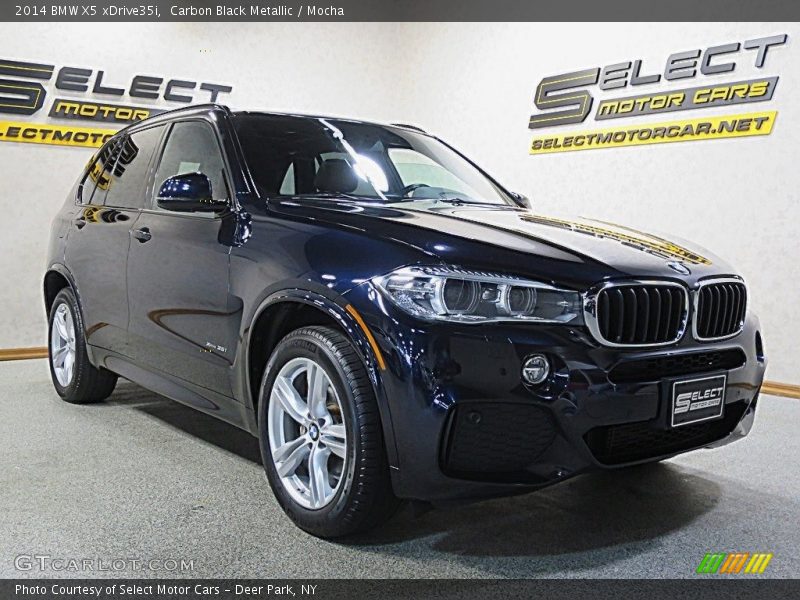 Carbon Black Metallic / Mocha 2014 BMW X5 xDrive35i