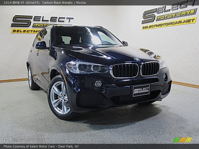 Carbon Black Metallic / Mocha 2014 BMW X5 xDrive35i