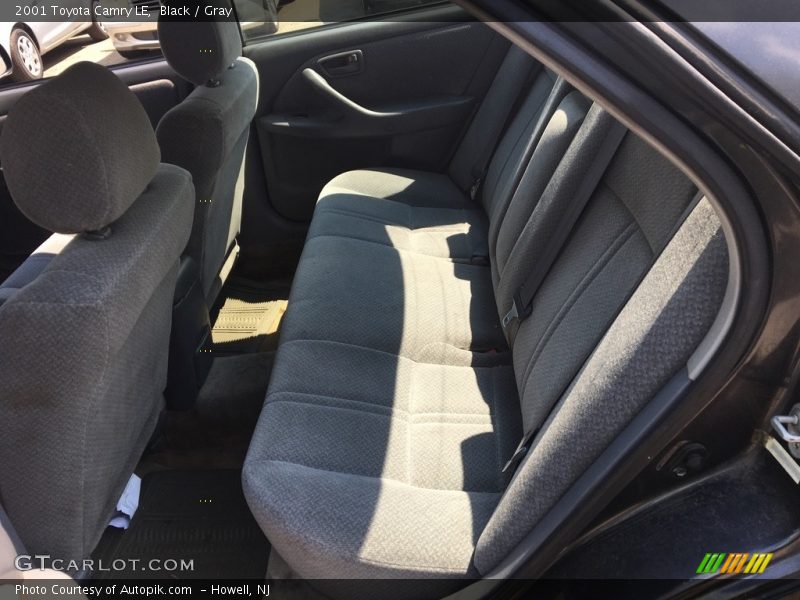 Black / Gray 2001 Toyota Camry LE