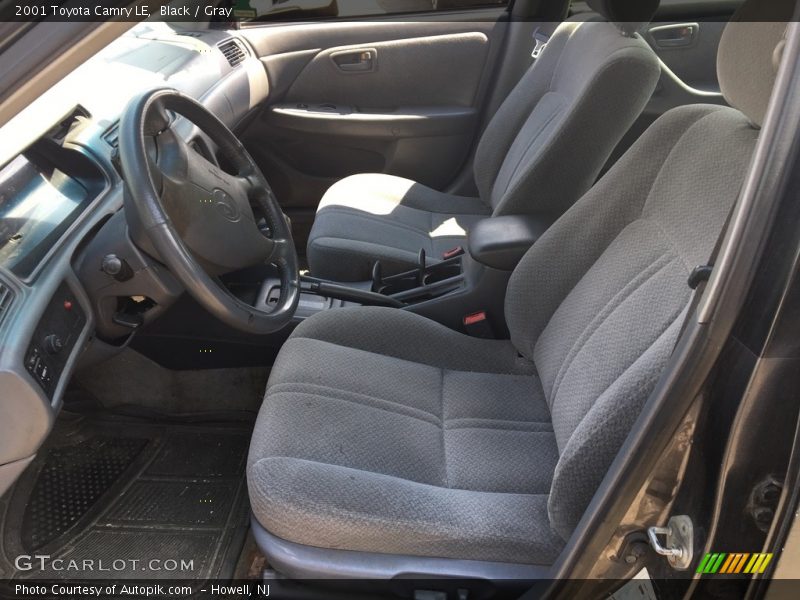 Black / Gray 2001 Toyota Camry LE