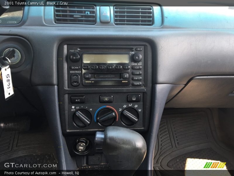 Black / Gray 2001 Toyota Camry LE