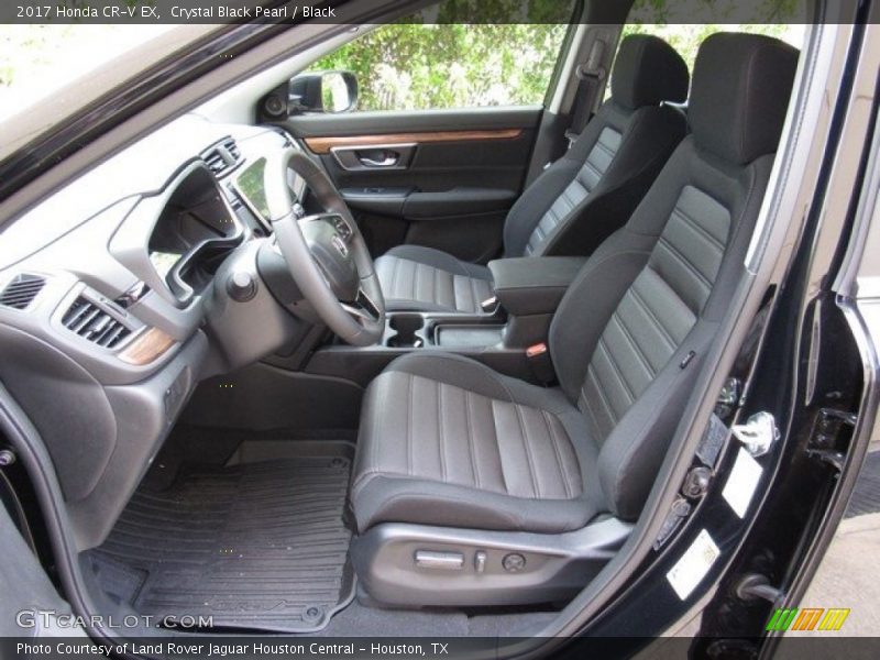 Crystal Black Pearl / Black 2017 Honda CR-V EX