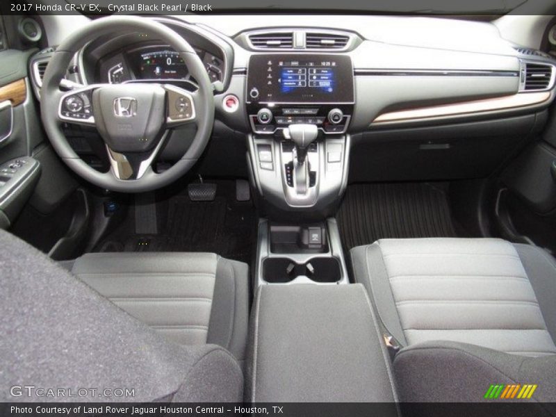 Crystal Black Pearl / Black 2017 Honda CR-V EX