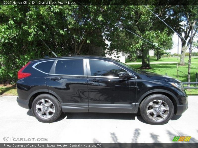 Crystal Black Pearl / Black 2017 Honda CR-V EX