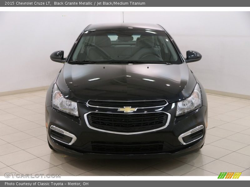 Black Granite Metallic / Jet Black/Medium Titanium 2015 Chevrolet Cruze LT