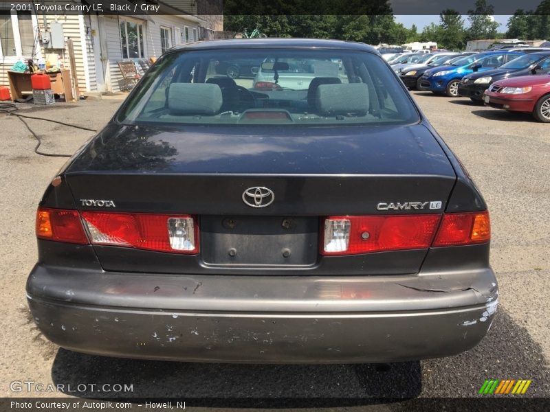 Black / Gray 2001 Toyota Camry LE