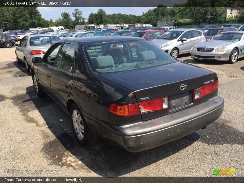 Black / Gray 2001 Toyota Camry LE