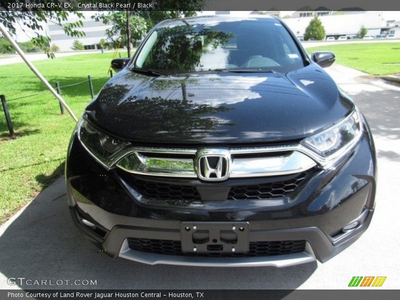 Crystal Black Pearl / Black 2017 Honda CR-V EX