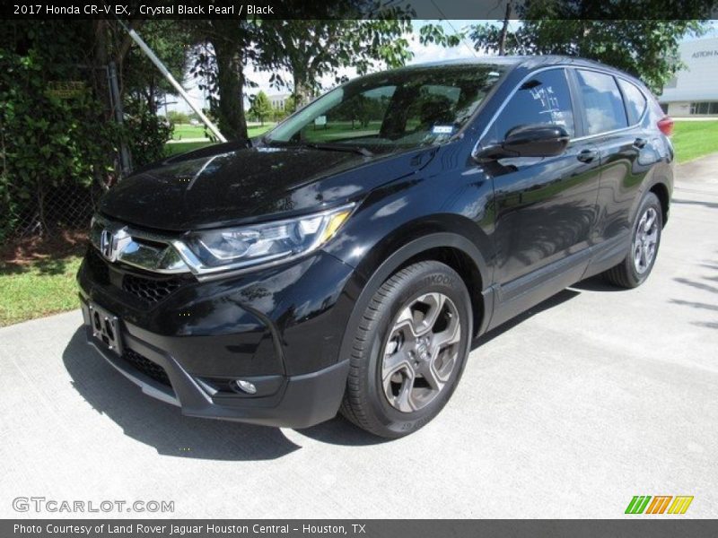 Crystal Black Pearl / Black 2017 Honda CR-V EX