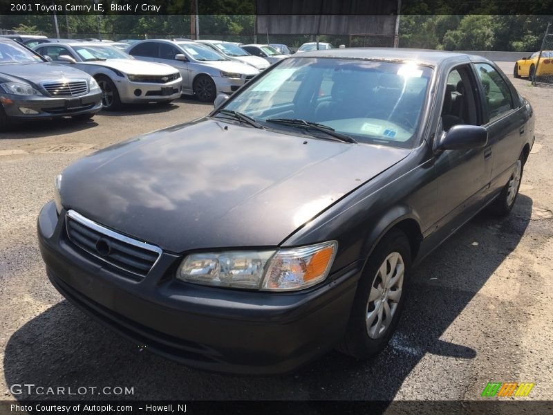 Black / Gray 2001 Toyota Camry LE