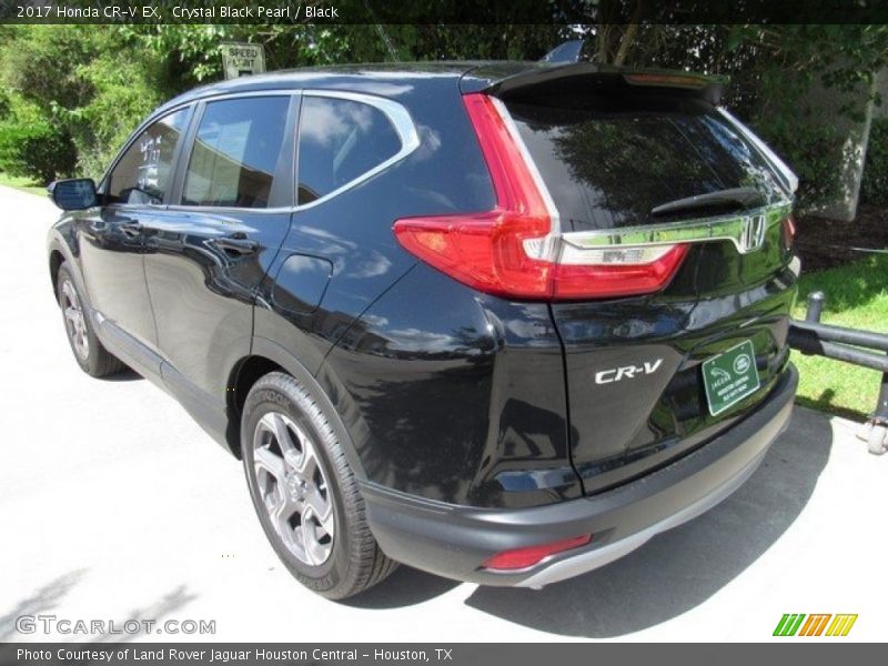 Crystal Black Pearl / Black 2017 Honda CR-V EX