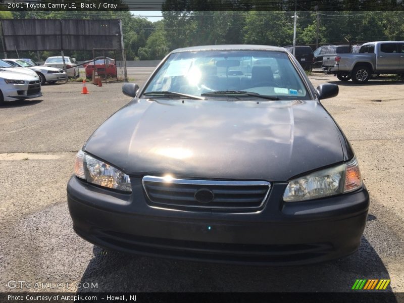 Black / Gray 2001 Toyota Camry LE