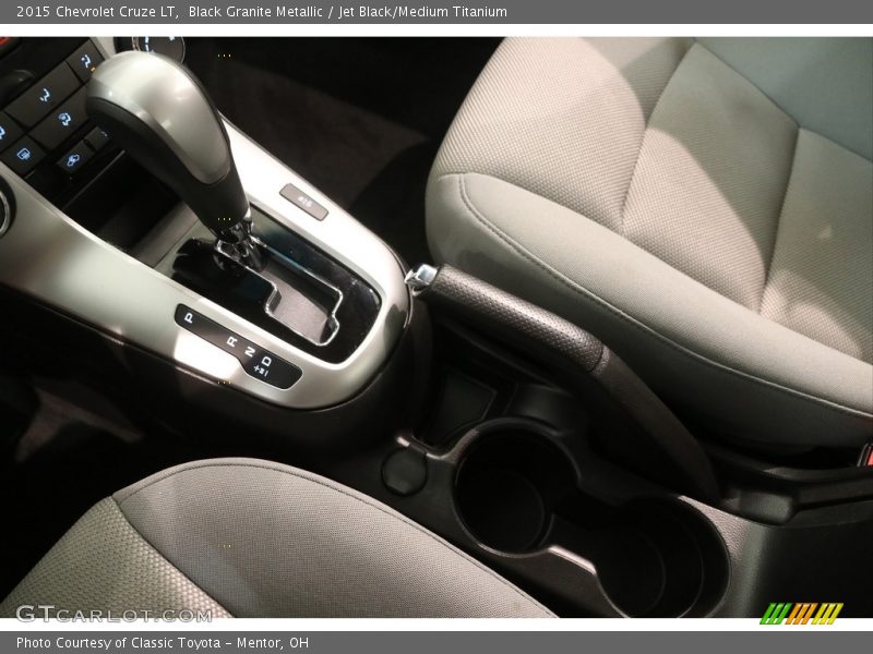 Black Granite Metallic / Jet Black/Medium Titanium 2015 Chevrolet Cruze LT