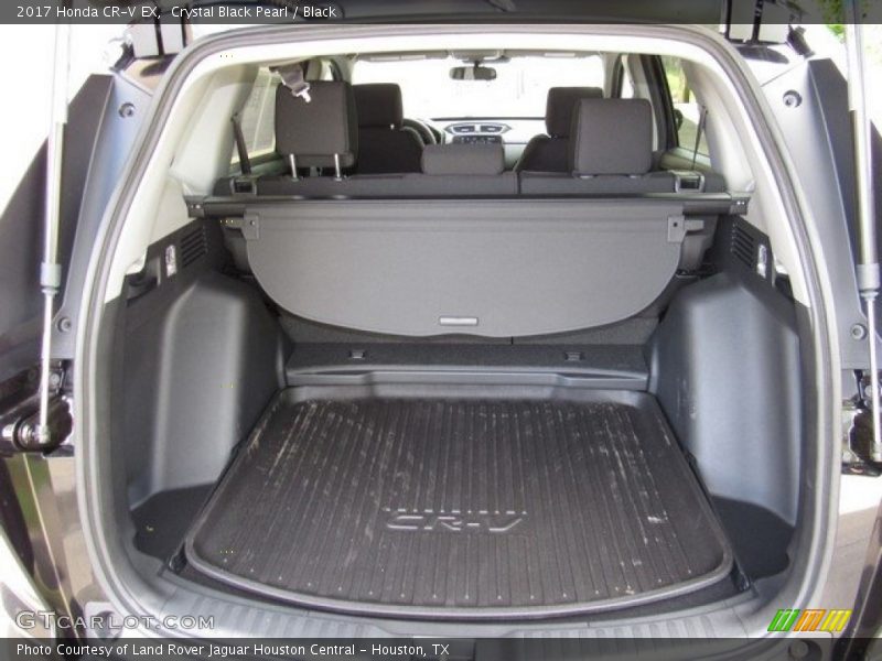Crystal Black Pearl / Black 2017 Honda CR-V EX