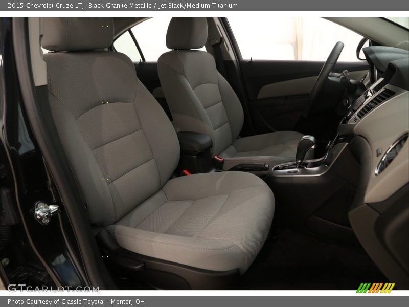 Black Granite Metallic / Jet Black/Medium Titanium 2015 Chevrolet Cruze LT
