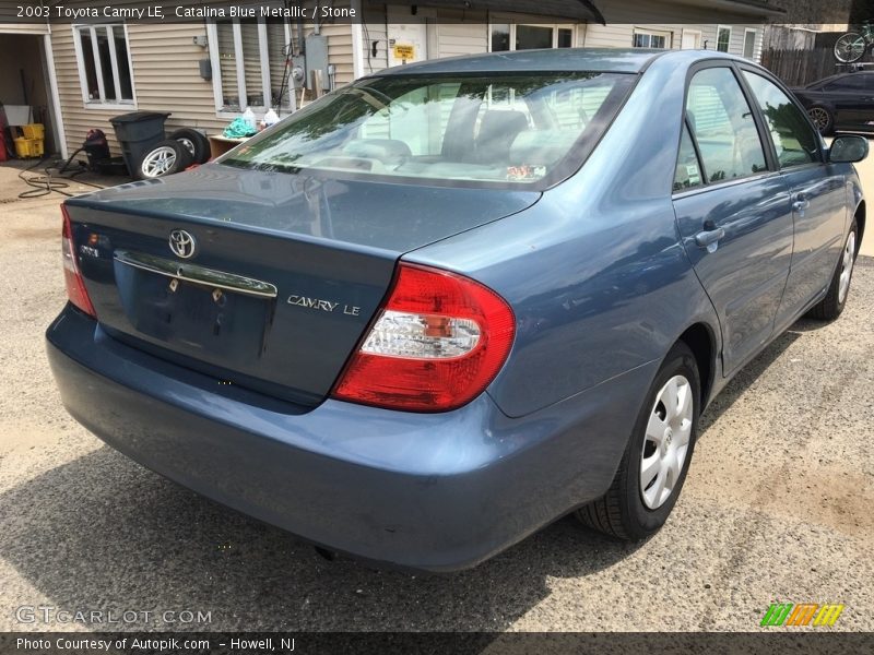 Catalina Blue Metallic / Stone 2003 Toyota Camry LE
