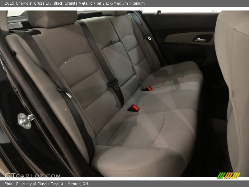 Black Granite Metallic / Jet Black/Medium Titanium 2015 Chevrolet Cruze LT