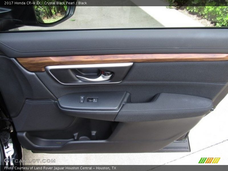 Crystal Black Pearl / Black 2017 Honda CR-V EX