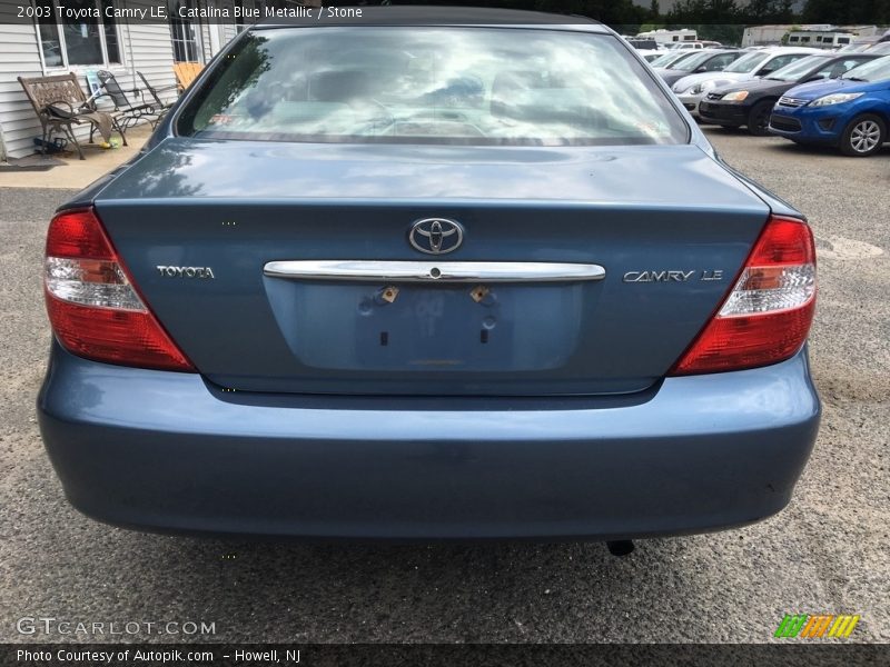Catalina Blue Metallic / Stone 2003 Toyota Camry LE