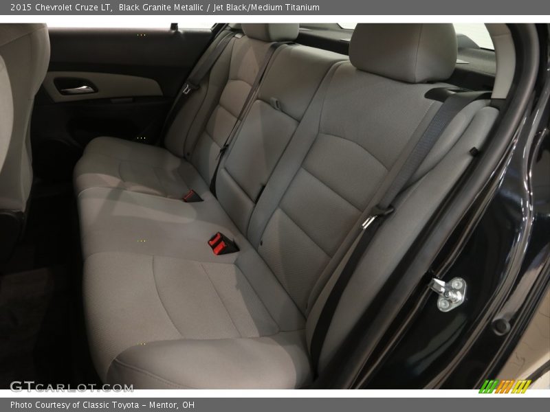 Black Granite Metallic / Jet Black/Medium Titanium 2015 Chevrolet Cruze LT