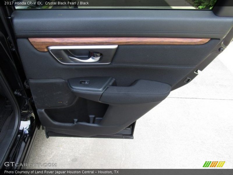 Crystal Black Pearl / Black 2017 Honda CR-V EX