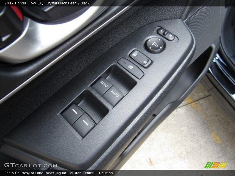 Crystal Black Pearl / Black 2017 Honda CR-V EX
