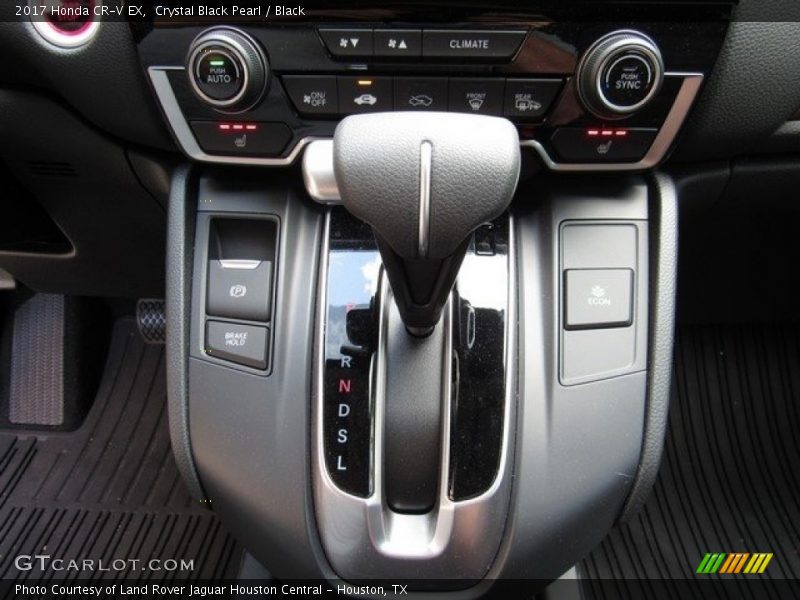 Crystal Black Pearl / Black 2017 Honda CR-V EX