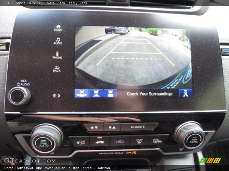 Crystal Black Pearl / Black 2017 Honda CR-V EX