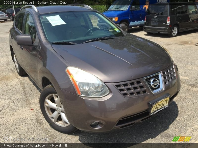 Gotham Gray / Gray 2009 Nissan Rogue S