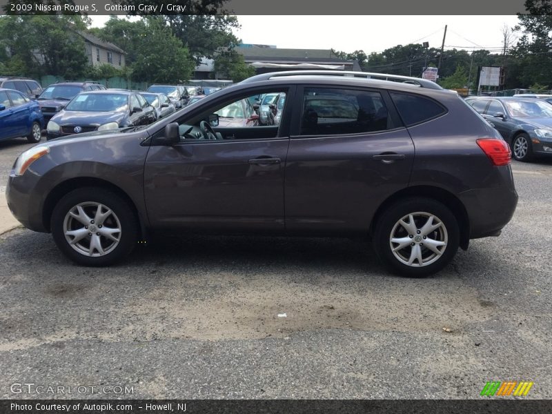 Gotham Gray / Gray 2009 Nissan Rogue S