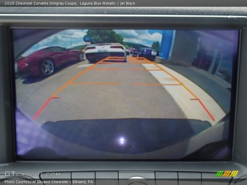 Laguna Blue Metallic / Jet Black 2016 Chevrolet Corvette Stingray Coupe
