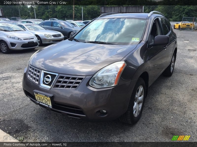 Gotham Gray / Gray 2009 Nissan Rogue S