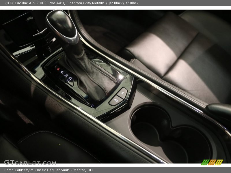 Phantom Gray Metallic / Jet Black/Jet Black 2014 Cadillac ATS 2.0L Turbo AWD