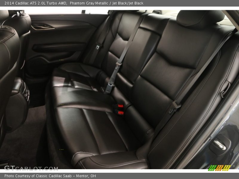 Phantom Gray Metallic / Jet Black/Jet Black 2014 Cadillac ATS 2.0L Turbo AWD