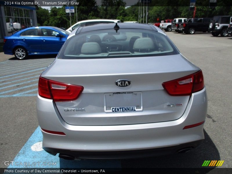 Titanium Silver / Gray 2014 Kia Optima EX