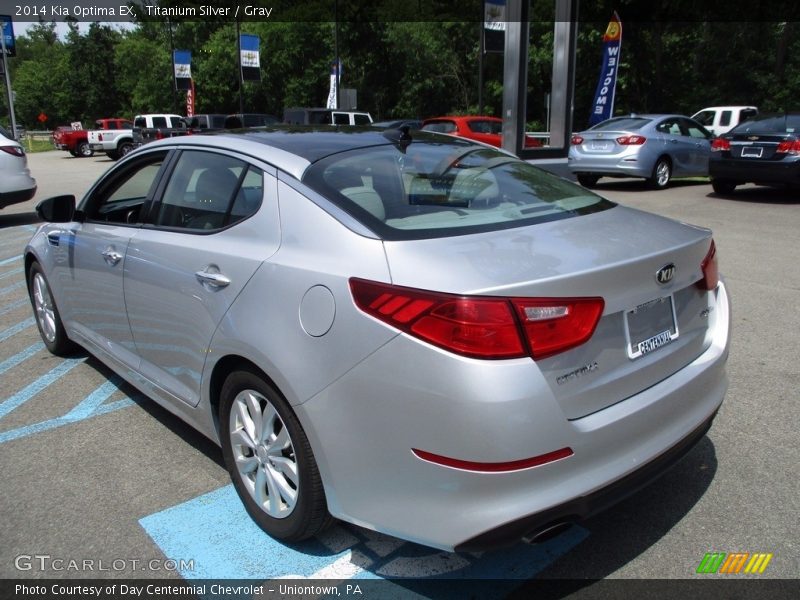 Titanium Silver / Gray 2014 Kia Optima EX