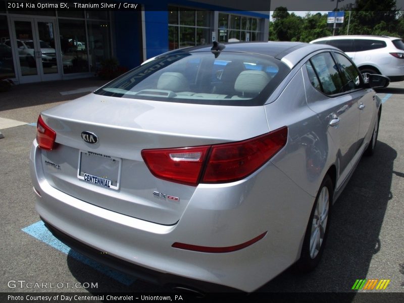Titanium Silver / Gray 2014 Kia Optima EX