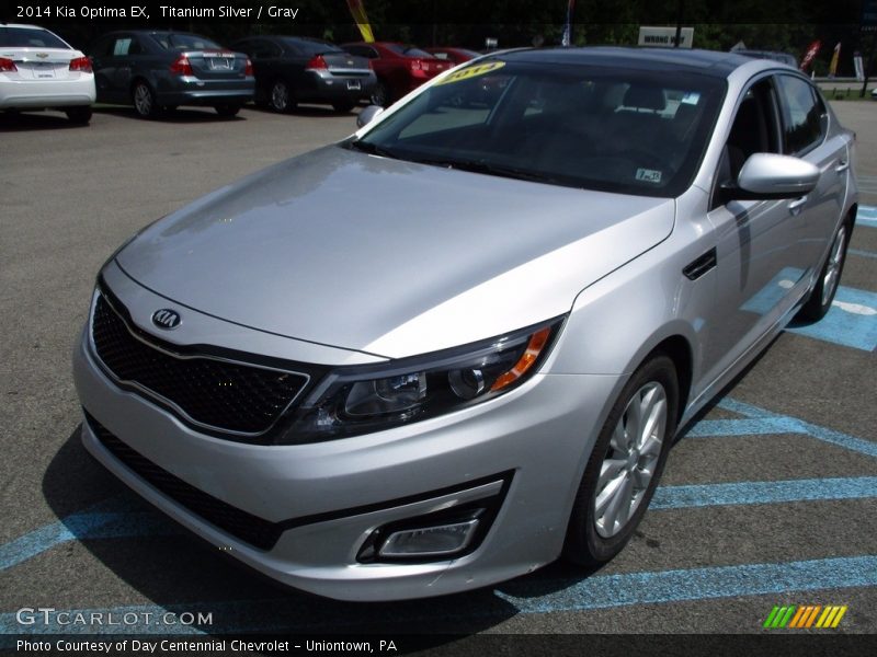 Titanium Silver / Gray 2014 Kia Optima EX