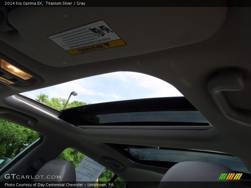 Titanium Silver / Gray 2014 Kia Optima EX