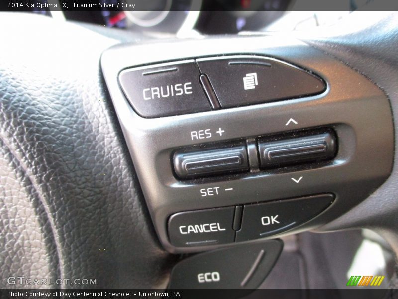 Titanium Silver / Gray 2014 Kia Optima EX