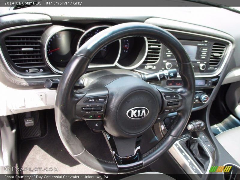 Titanium Silver / Gray 2014 Kia Optima EX