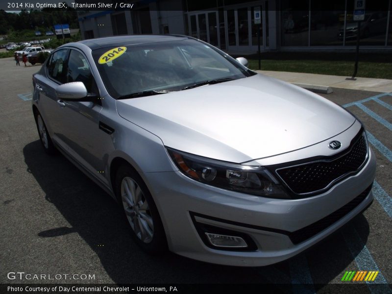 Titanium Silver / Gray 2014 Kia Optima EX